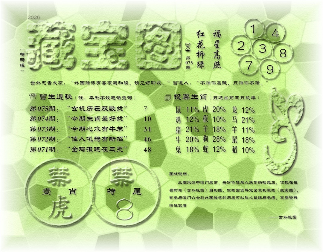 075期老《藏宝图》[图]